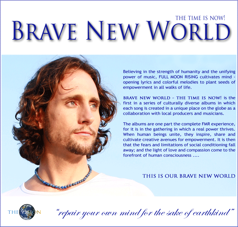 Full Moon Rising - Daniel tyler Pohnke -Brave New World Vision